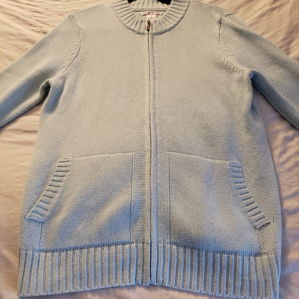 Hasting & Smith Light Blue Woman Sweater